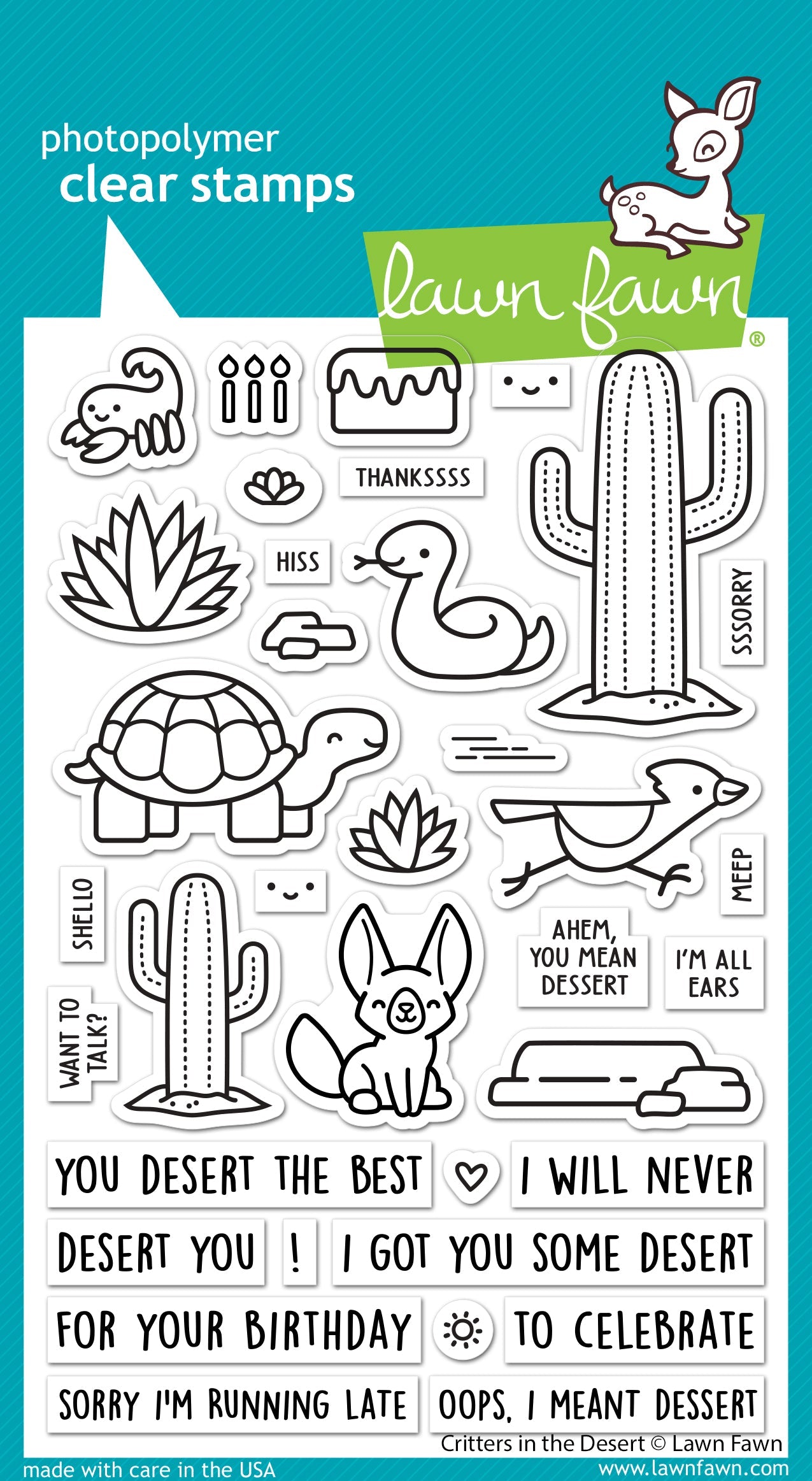 critters in the desert