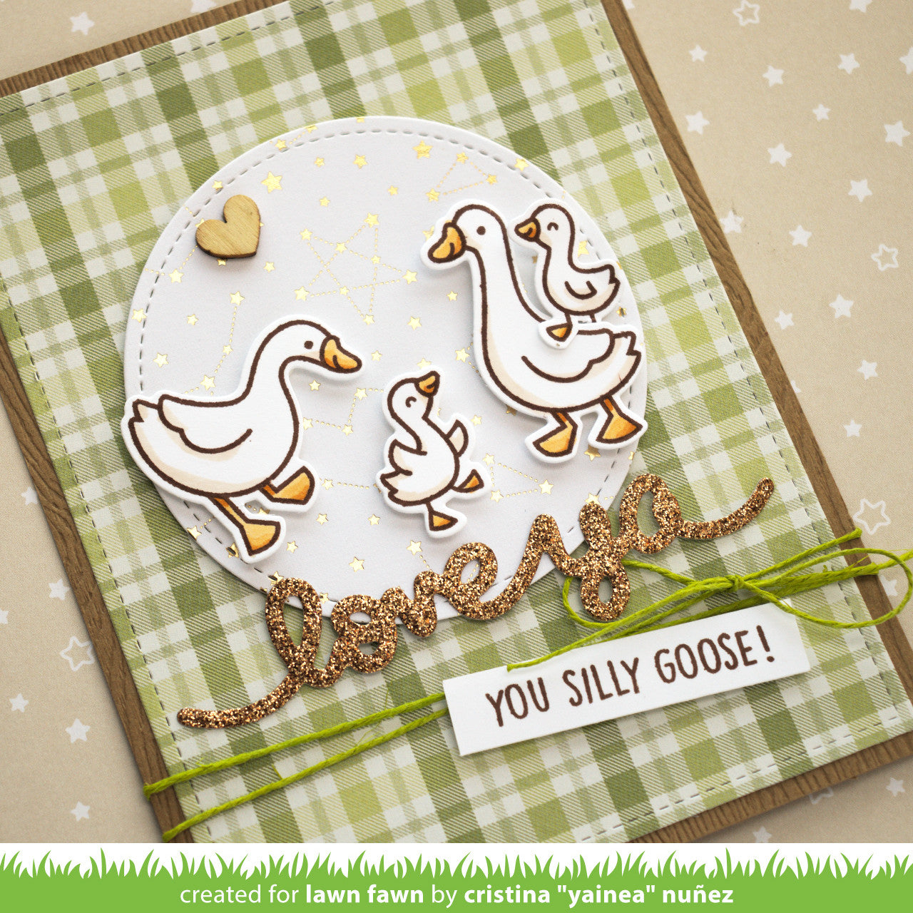 silly goose!